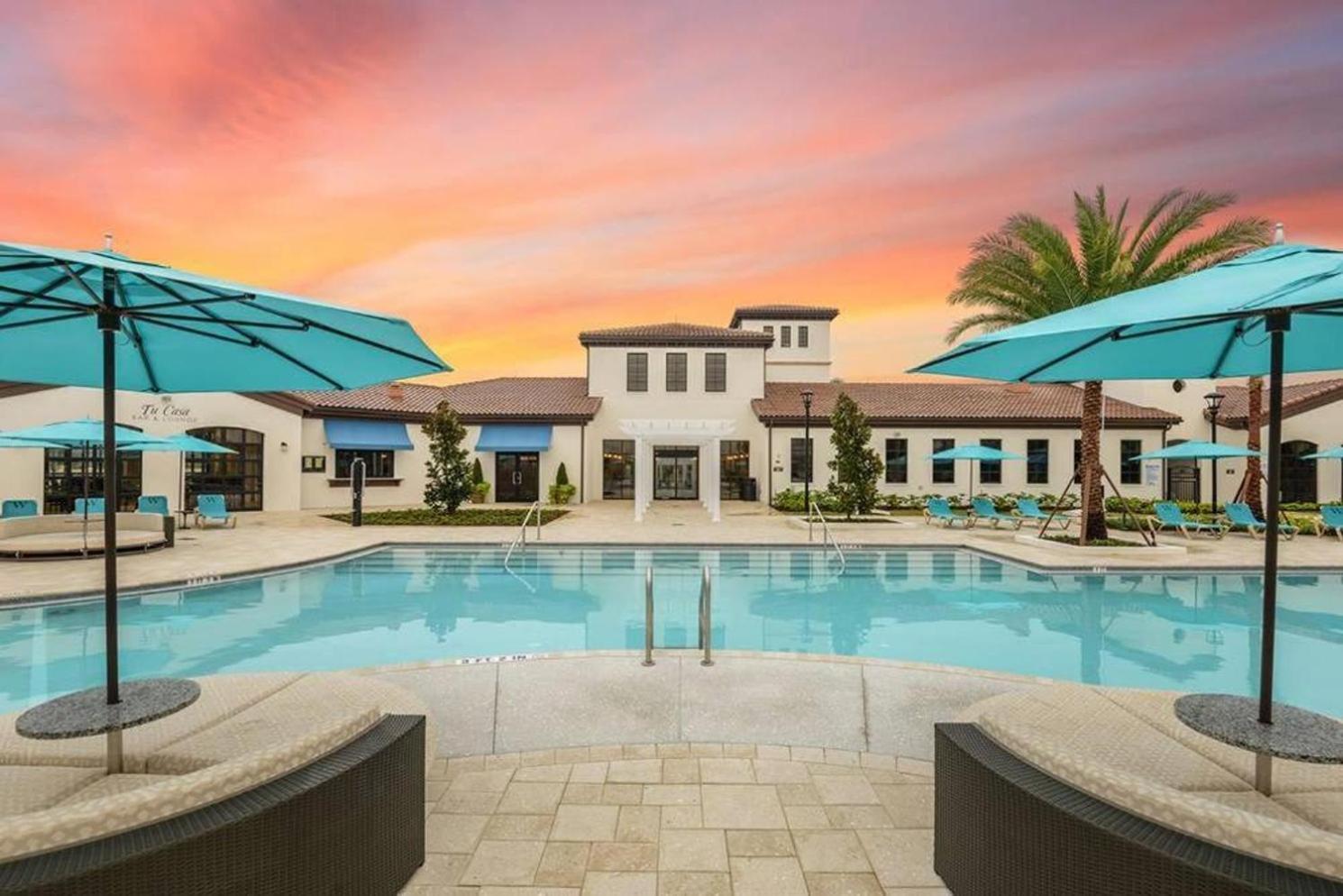 Large Villa Wprivate Pool Game Room Waterpark Kissimmee Luaran gambar