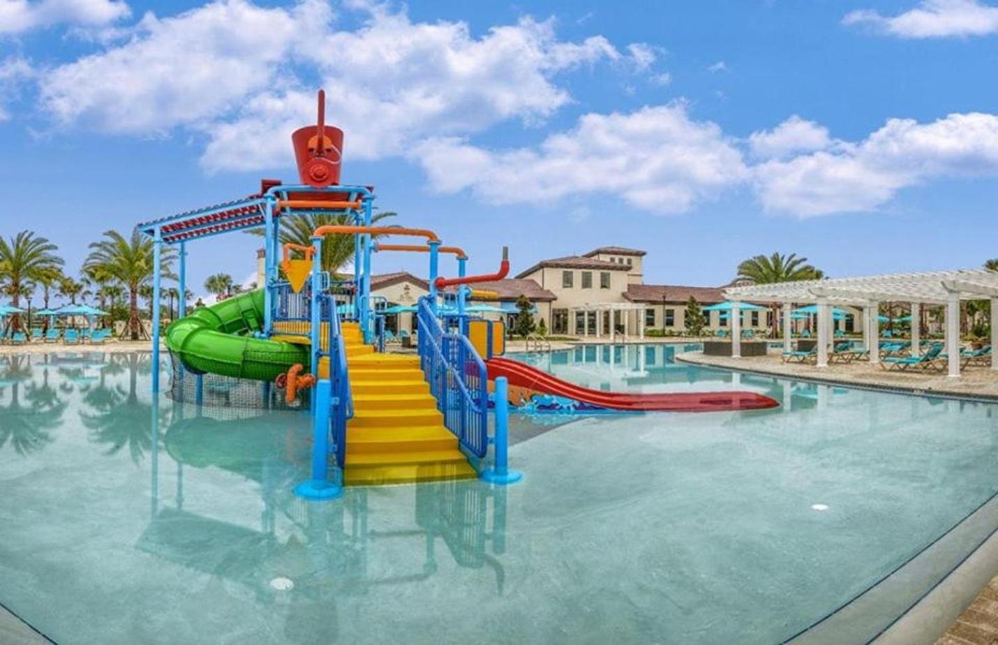 Large Villa Wprivate Pool Game Room Waterpark Kissimmee Luaran gambar